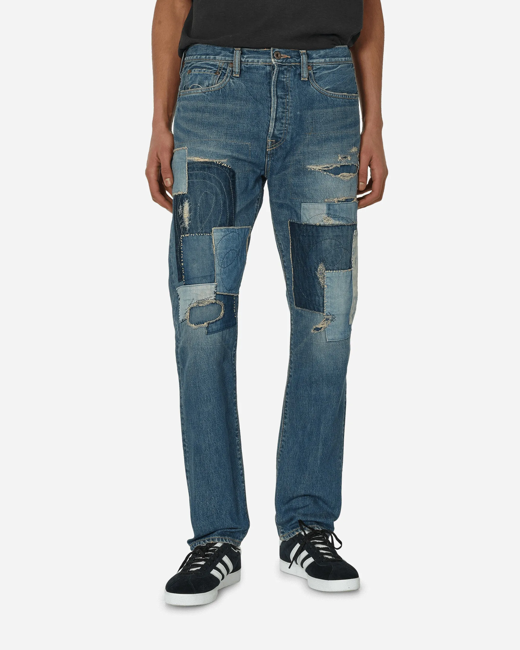 14oz Denim 5P Monkey Cisco Pants (Dixie Remake) Indigo Men's sweatshirt