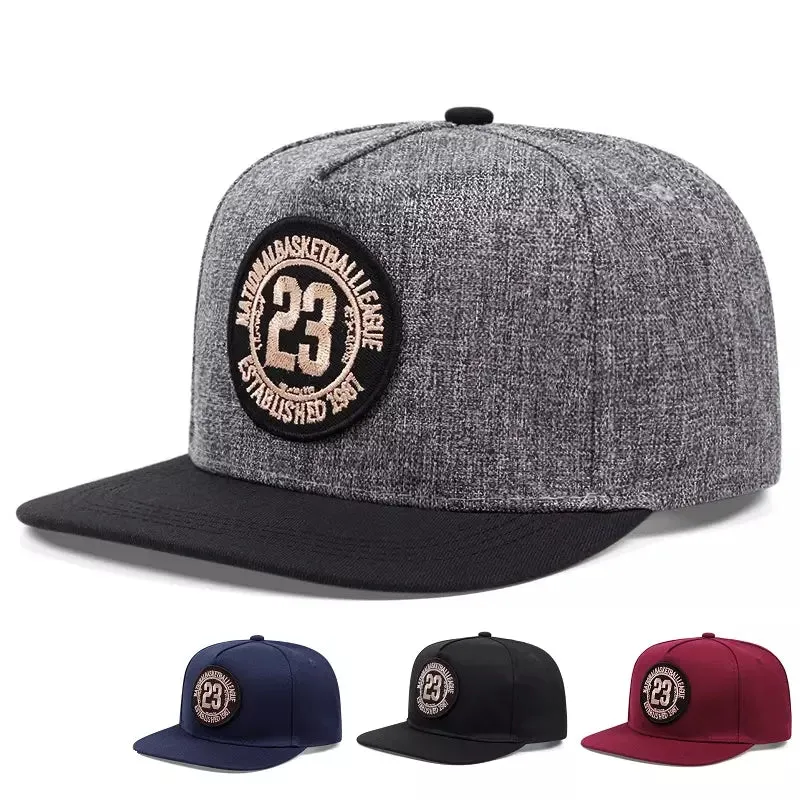 23 National Basketball League Snapback Cap boater hat with bow in beach sunlight