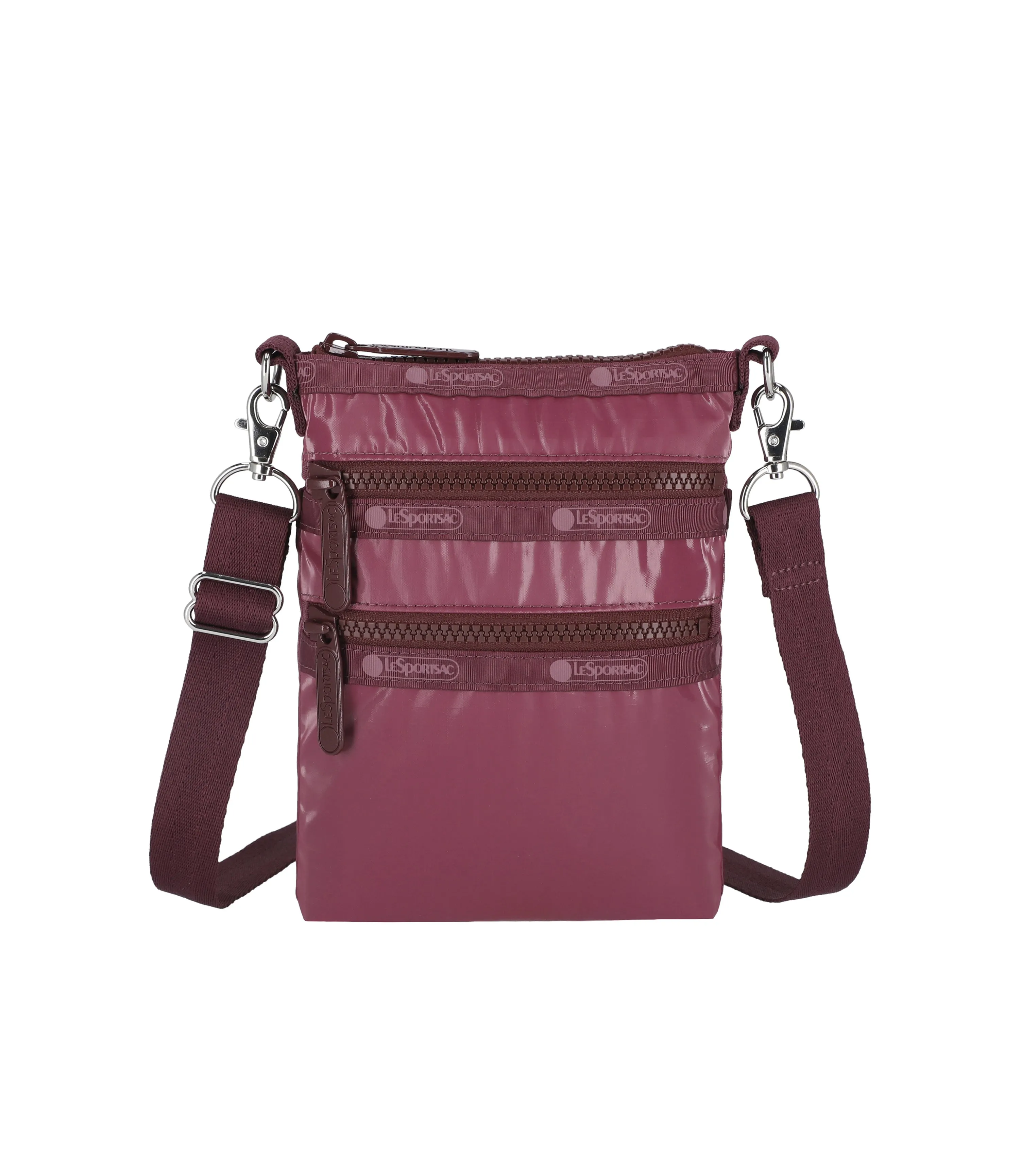 3-Zip Crossbody Designer Bags For Less