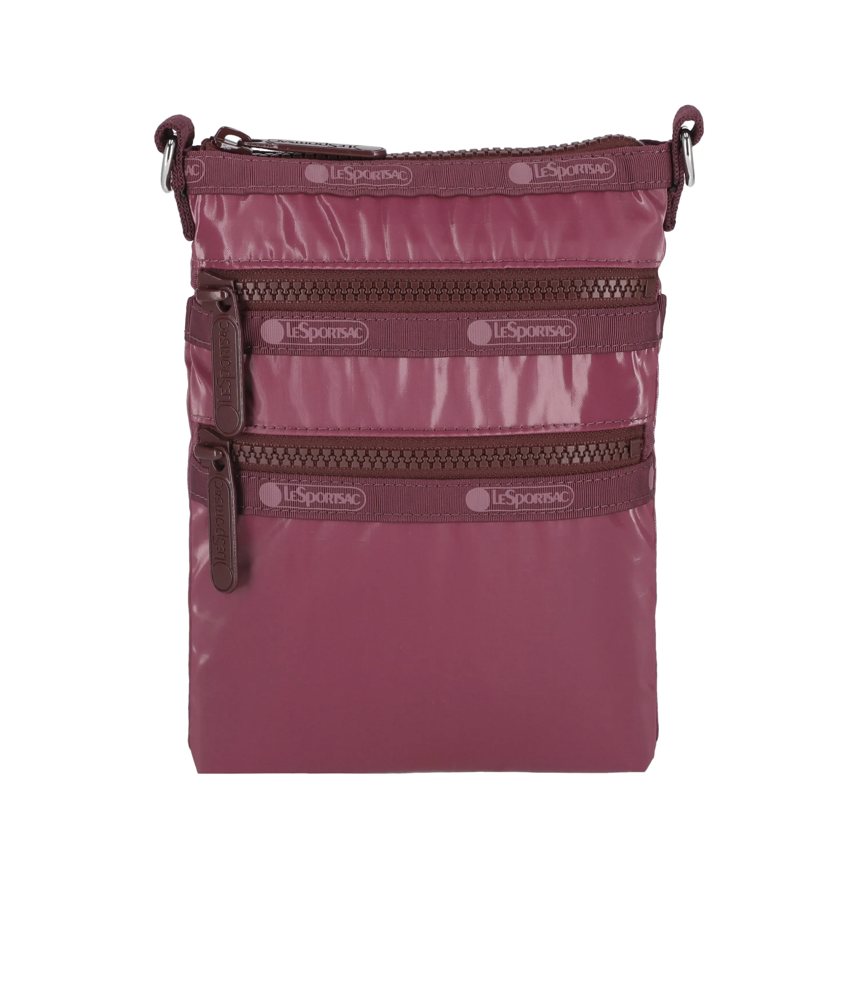 3-Zip Crossbody