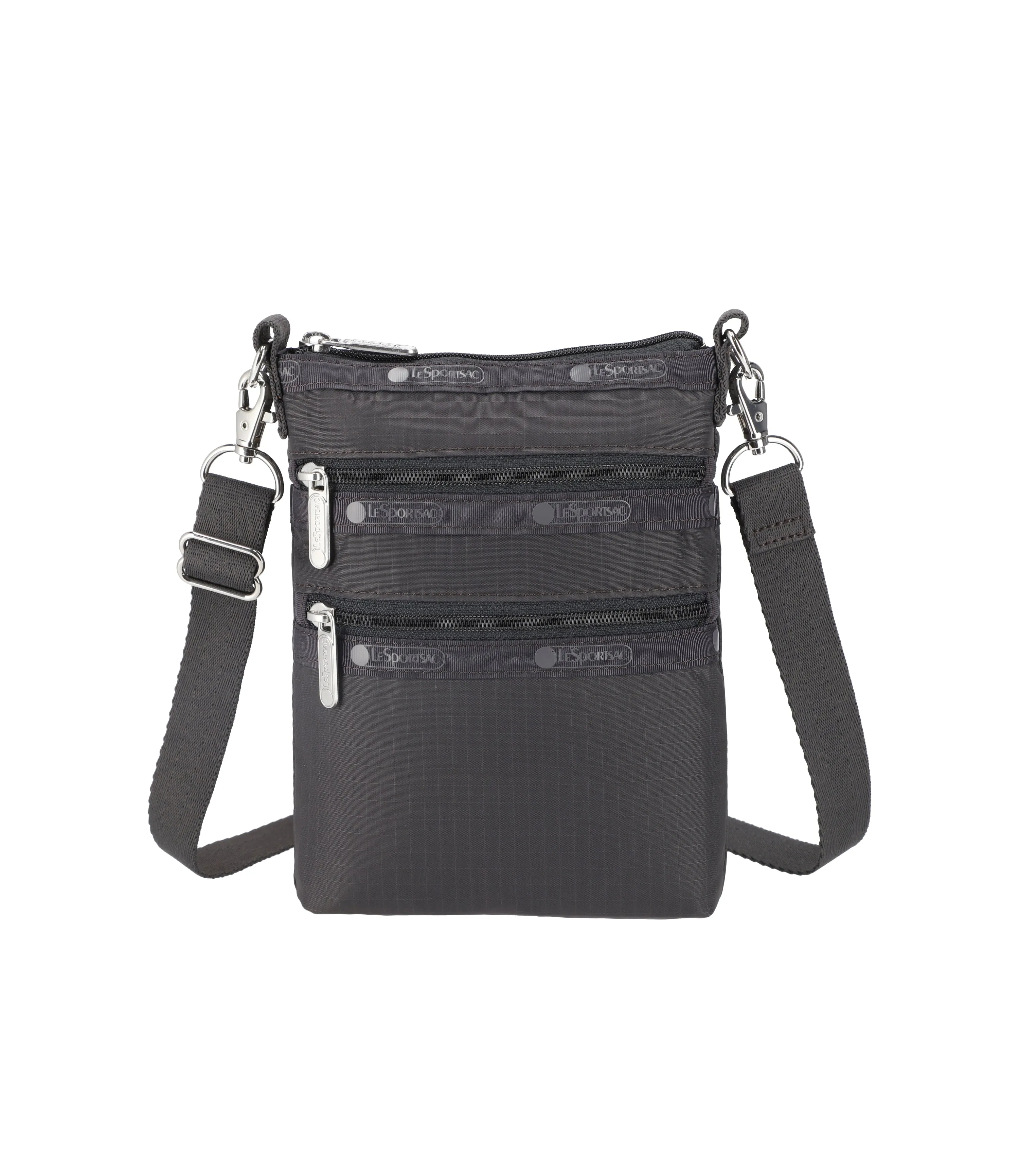 3-Zip Crossbody Designer Bags For Less