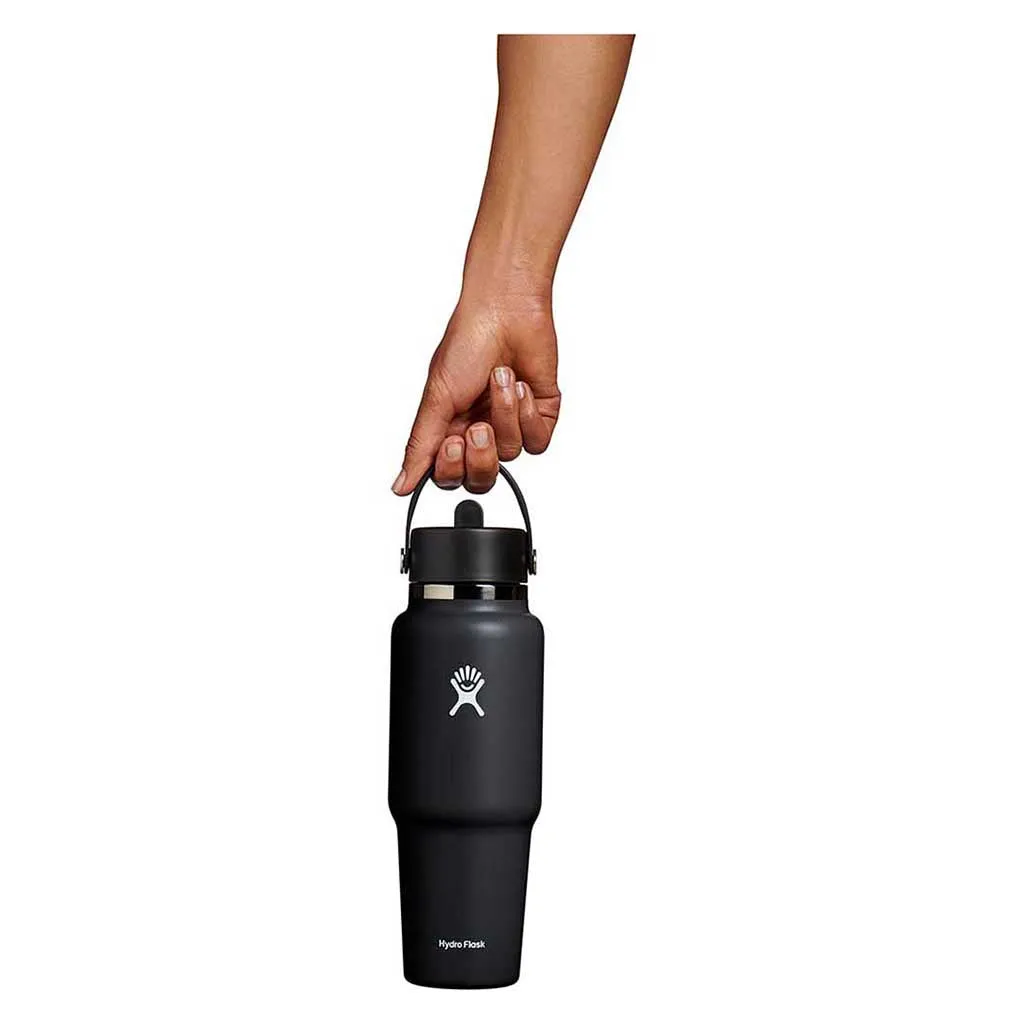 32 oz Wide Flex Straw Travel Bottle