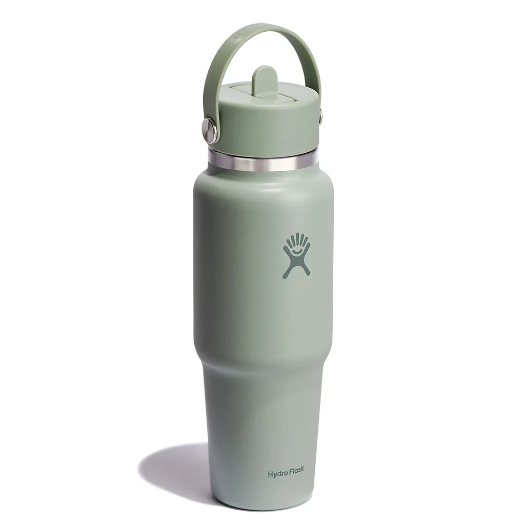 32 oz Wide Flex Straw Travel Bottle