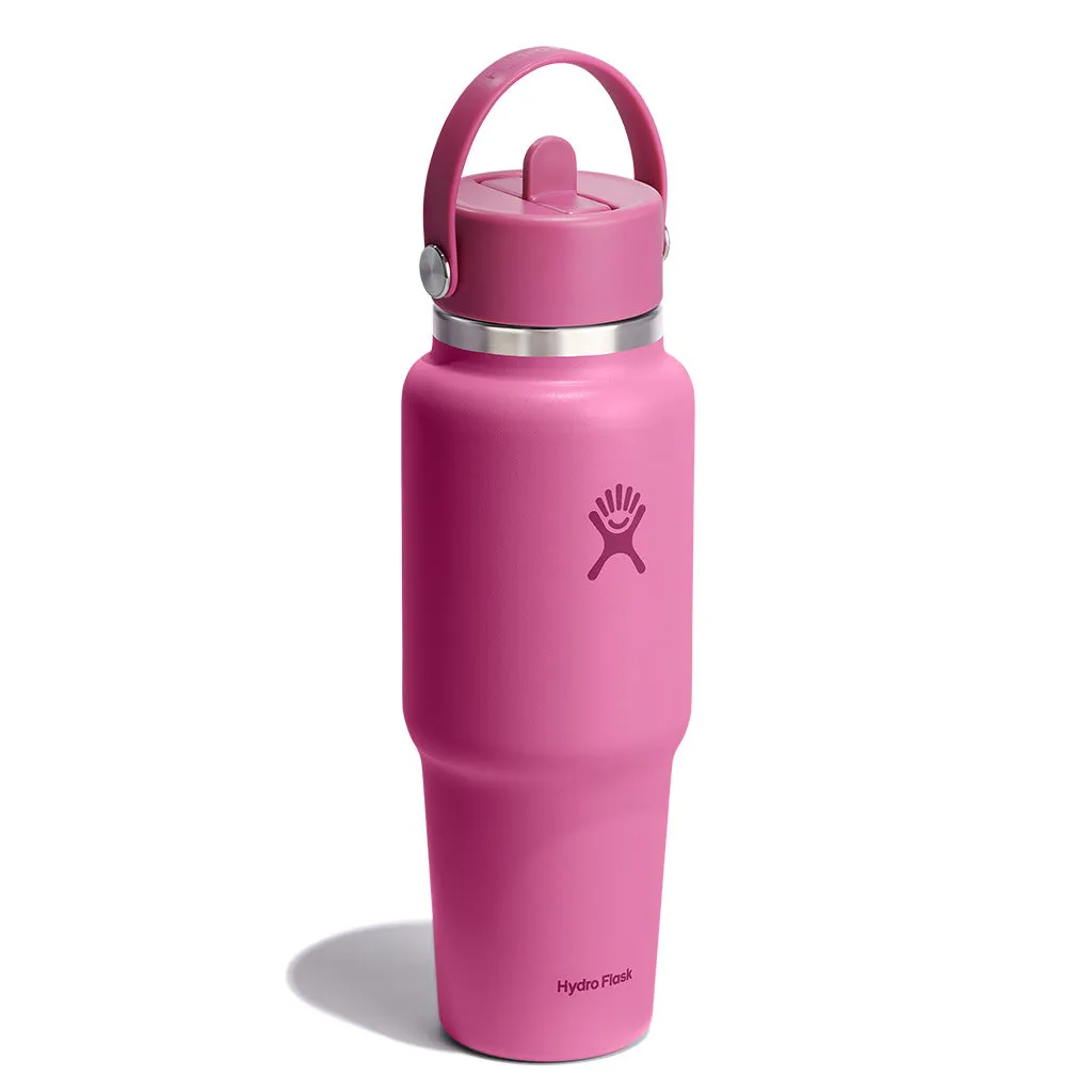 32 oz Wide Flex Straw Travel Bottle