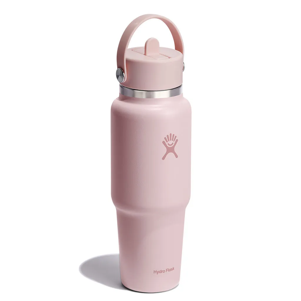 32 oz Wide Flex Straw Travel Bottle