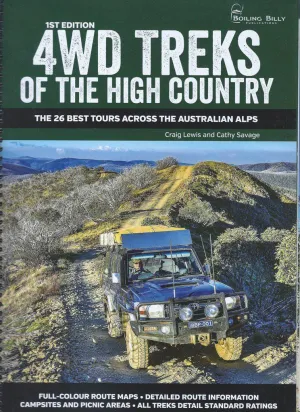 4WD Treks of the High Country Boiling Billy Craig Lewis & Cathy Savage camp map guide sale waterproof hiking map topographic camping map