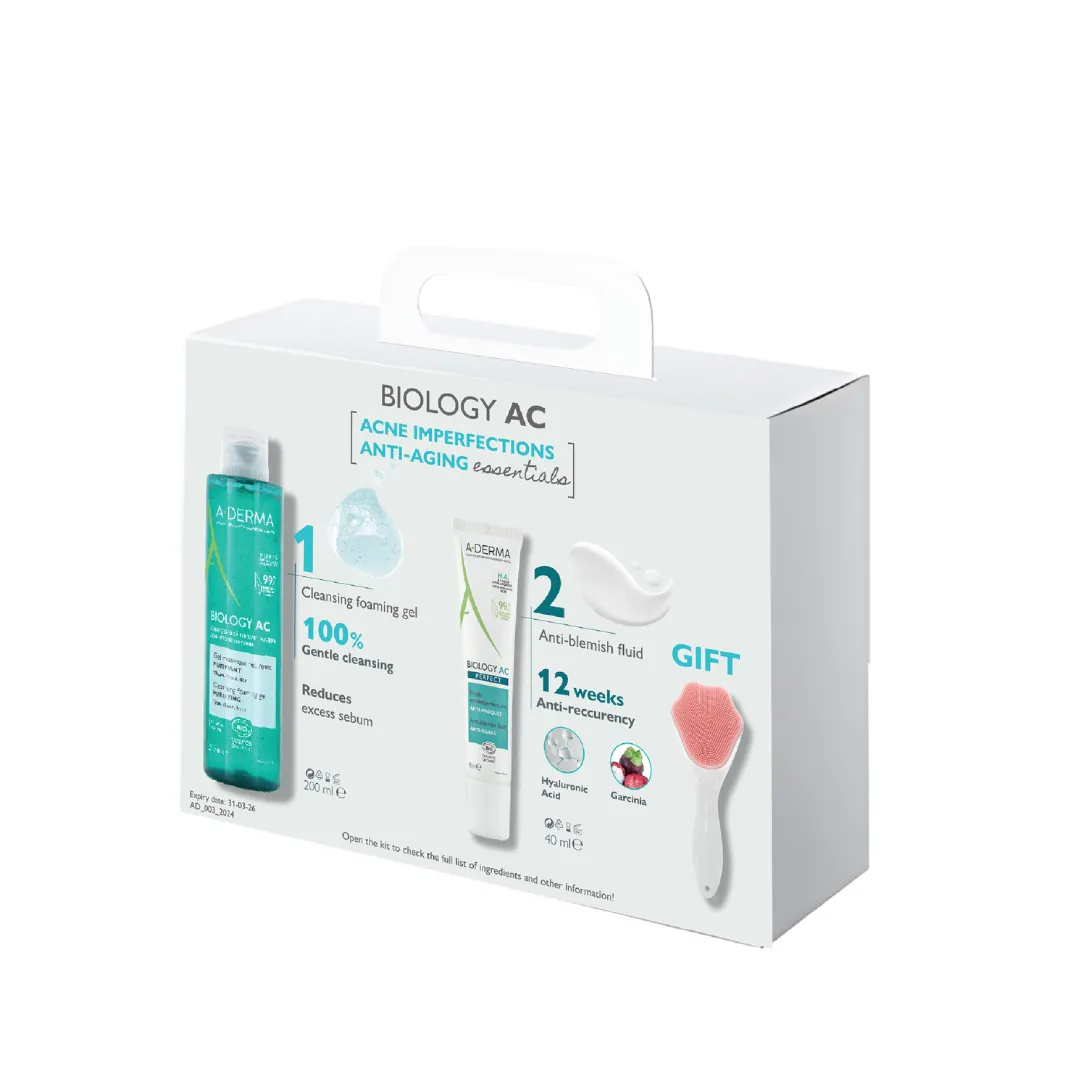 A-Derma Biology Duo   Free Face Brush Set