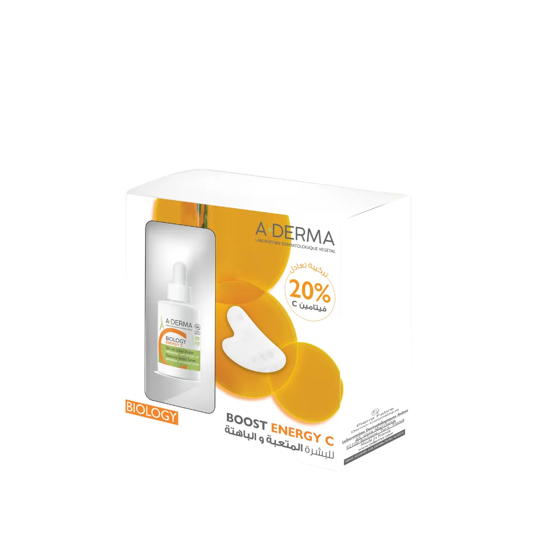 A-Derma Biology Energy Serum   Free Guacha Set