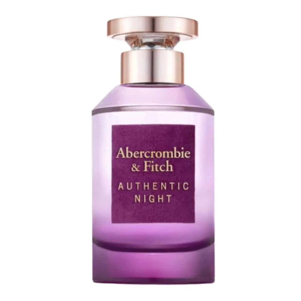 Abercrombie & Fitch Authentic Night Edp For Women 100ml signature-unisex-scent-bottle
