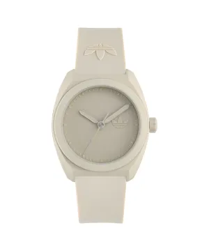 Adidas Project Three Beige Resin Strap Watch AOST24055 