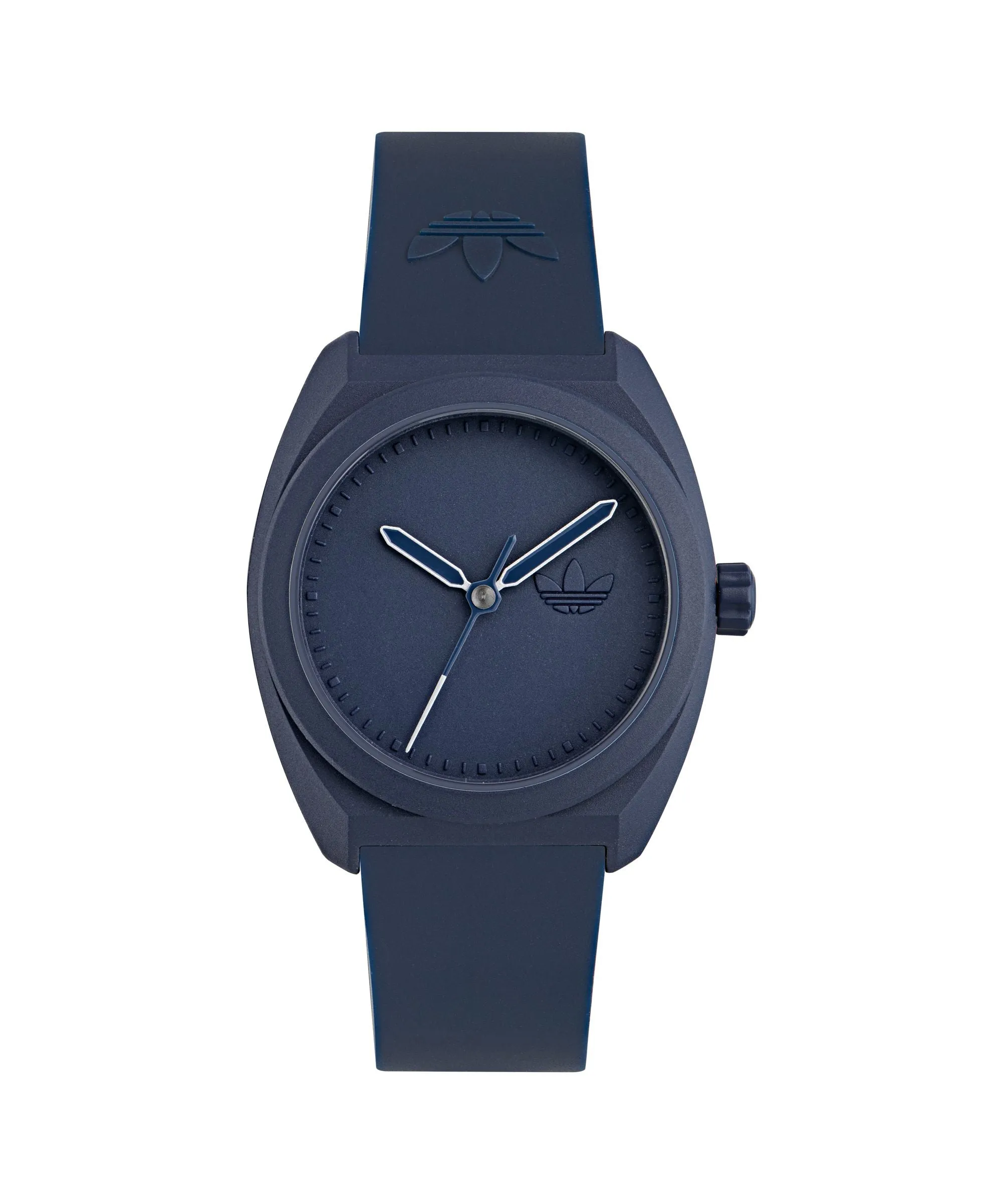 Adidas Project Three Blue Resin Strap Watch AOST24051 