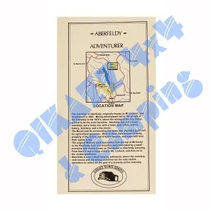 Adventurer Maps - Aberfeldy - The Ghost Town Series camp map guide sale waterproof hiking map topographic camping map