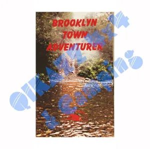 Adventurer Maps - Brooklyn Town - The Ghost Town Series camp map guide sale waterproof hiking map topographic camping map