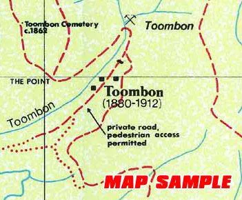 Adventurer Maps - Enochs Point - The Ghost Town Series