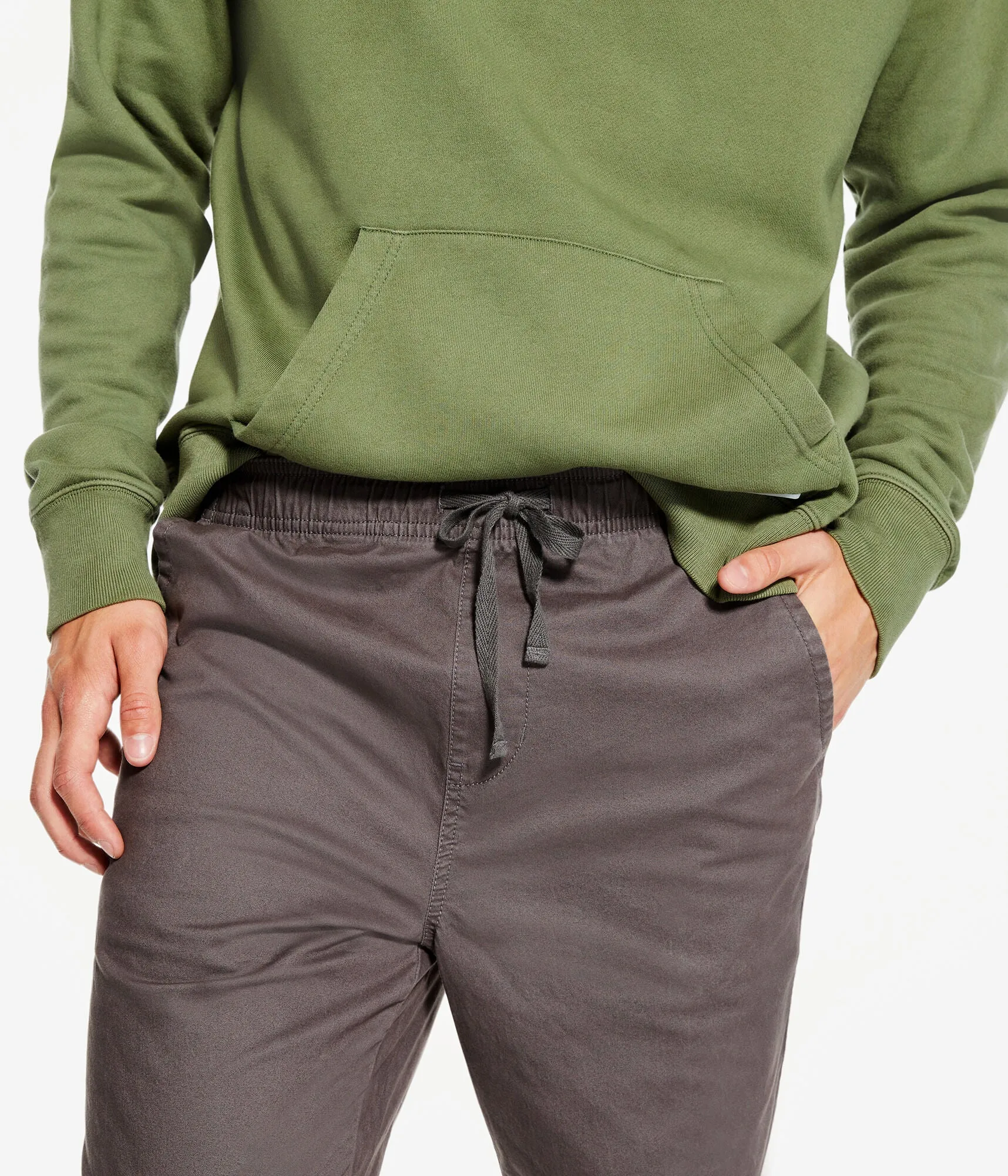 Pantalons de jogging en sergé extensible pour hommes Aeropostale