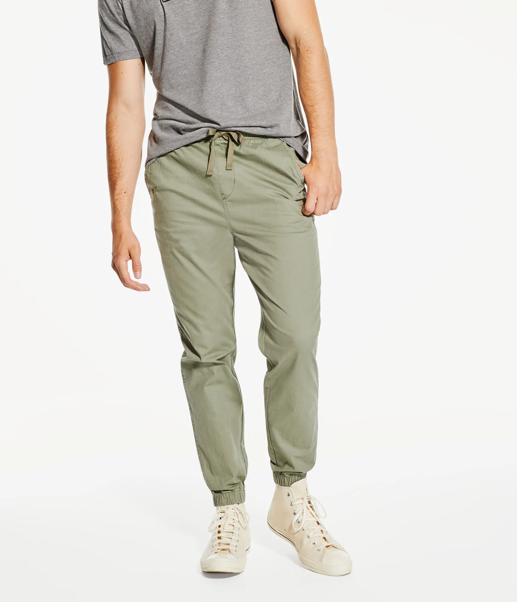 Pantalons de jogging en sergé extensible pour hommes Aeropostale