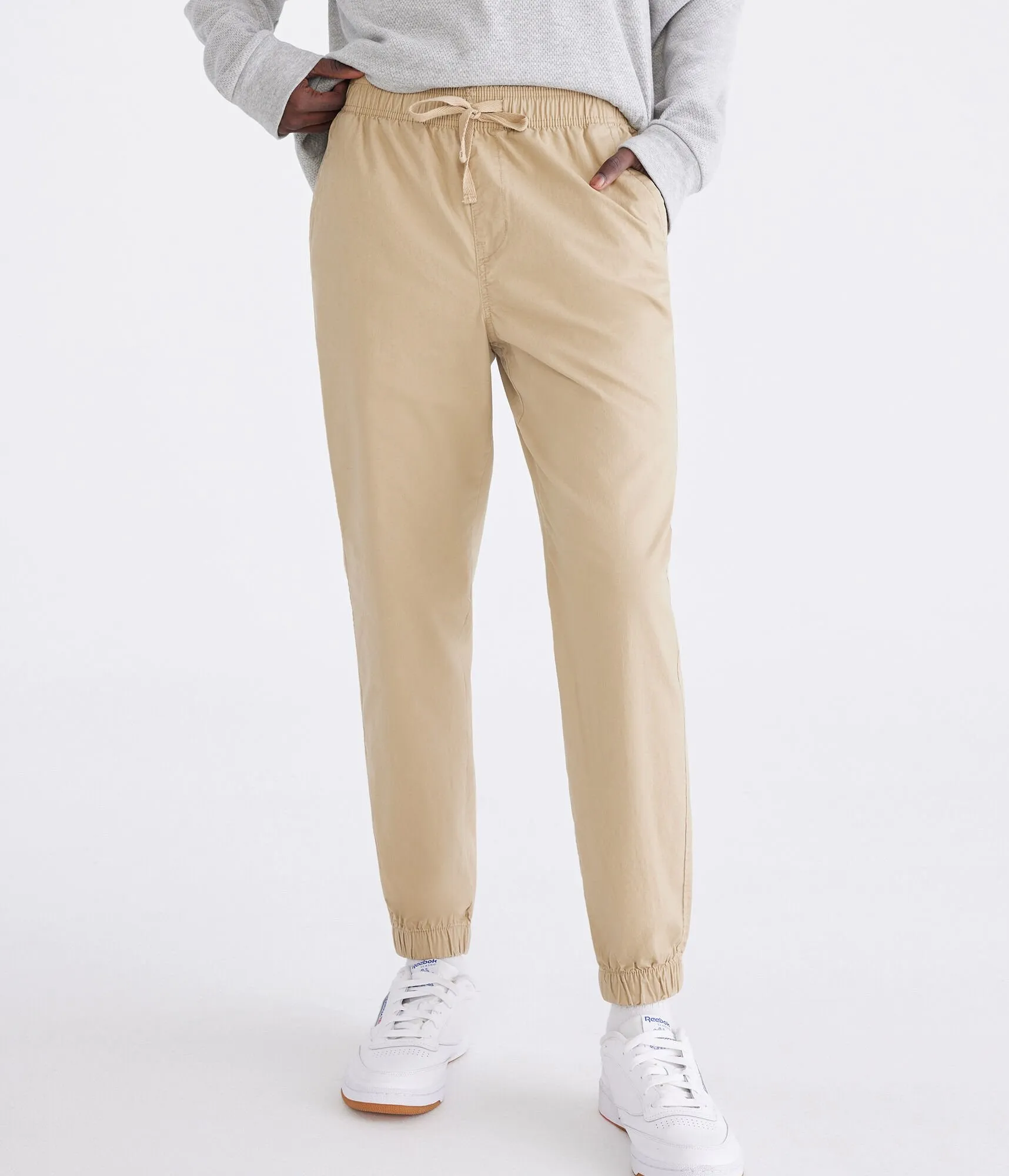 Pantalons de jogging en sergé extensible pour hommes Aeropostale