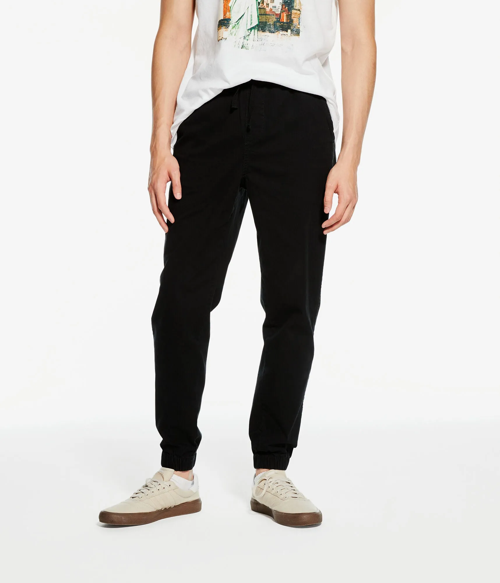 Pantalons de jogging en sergé extensible pour hommes Aeropostale