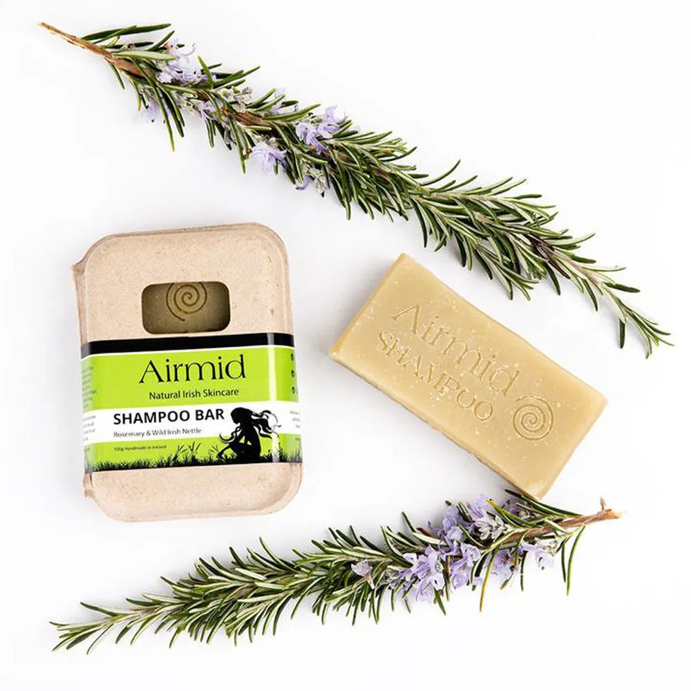 Airmid Rosemary & Wild Irish Nettle Shampoo Bar 