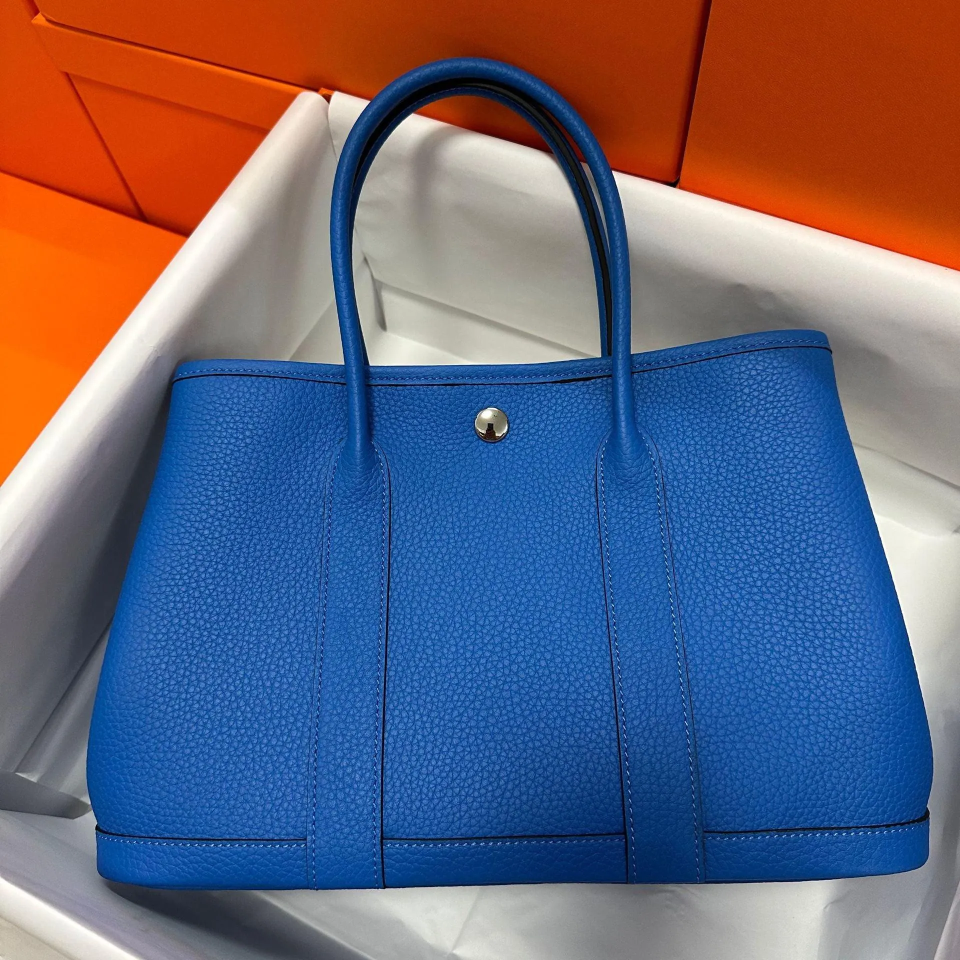 Alexel Calfskin Leather Tote Bag, Designer Bag, Italian Leather Party Bag, Classic Tote Bag, Bucket Bag, Must-have Leather Bag, Gift for Her