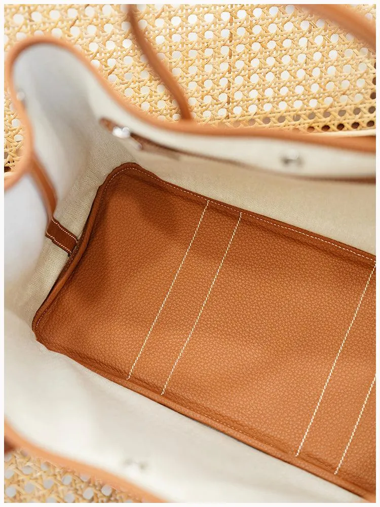 Alexel Calfskin Leather Tote Bag, Designer Bag, Italian Leather Party Bag, Classic Tote Bag, Bucket Bag, Must-have Leather Bag, Gift for Her