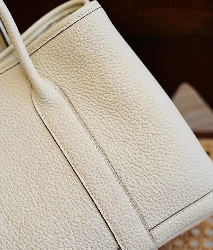 Alexel Calfskin Leather Tote Bag, Designer Bag, Italian Leather Party Bag, Classic Tote Bag, Bucket Bag, Must-have Leather Bag, Gift for Her