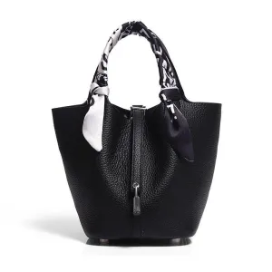 Alexel Genuine Leather handbag Women Leather Bucket Bag, Top Handle Purse, Luxury Bag, Designer Bag, Gift for Her bucket bags for sale