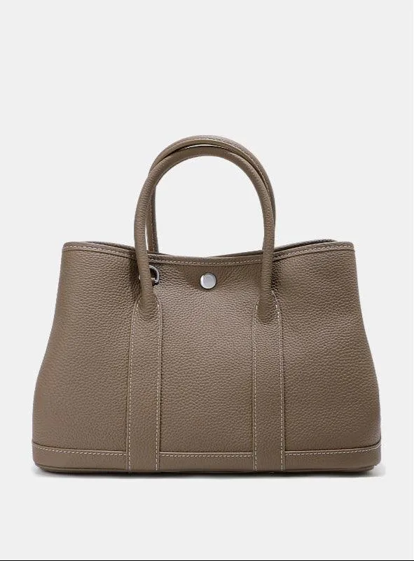 Alexel Pebbled Leather Shoulder Bag With Shoulder Strap, Designer Bag, Italian Leather Party Bag, Classic Tote Bag, Bucket Bag, Must-have Leather Bag, Gift for Her
