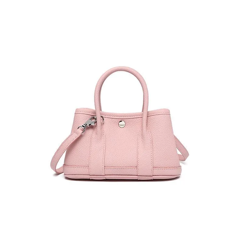 Alexel Pebbled Leather Shoulder Bag With Shoulder Strap, Designer Bag, Italian Leather Party Bag, Classic Tote Bag, Bucket Bag, Must-have Leather Bag, Gift for Her
