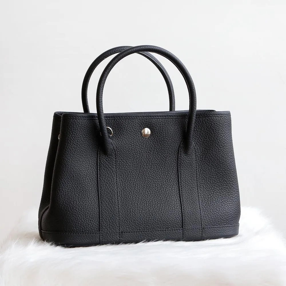 Alexel Pebbled Leather Shoulder Bag With Shoulder Strap, Designer Bag, Italian Leather Party Bag, Classic Tote Bag, Bucket Bag, Must-have Leather Bag, Gift for Her