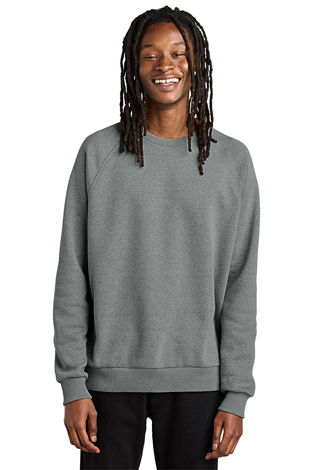 Pull en polaire CVC pour hommes Allmade - Gris aluminium chiné