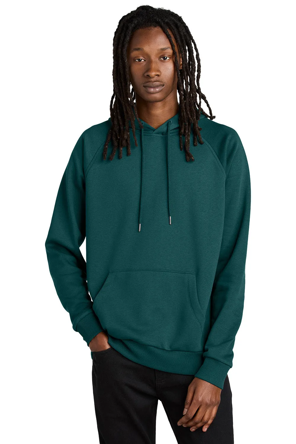 Allmade Sweat-shirt à capuche en polaire CVC pour homme avec poche kangourou - Vert foncé