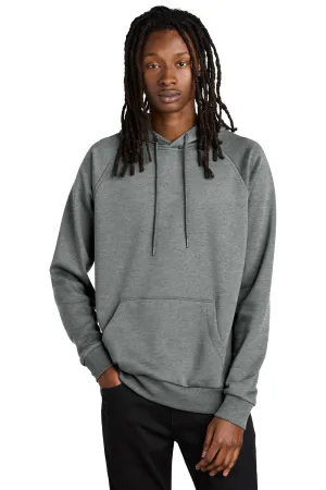 Allmade Sweat-shirt à capuche en polaire CVC pour homme avec poche kangourou - Gris aluminium chiné