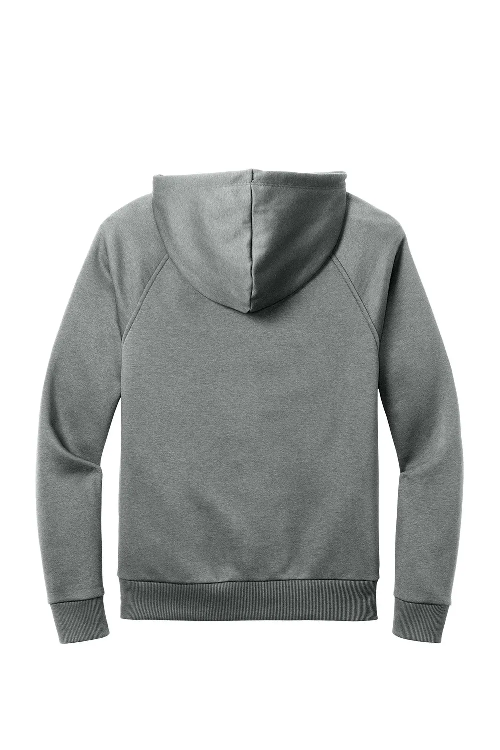Allmade Sweat-shirt à capuche en polaire CVC pour homme avec poche kangourou - Gris aluminium chiné