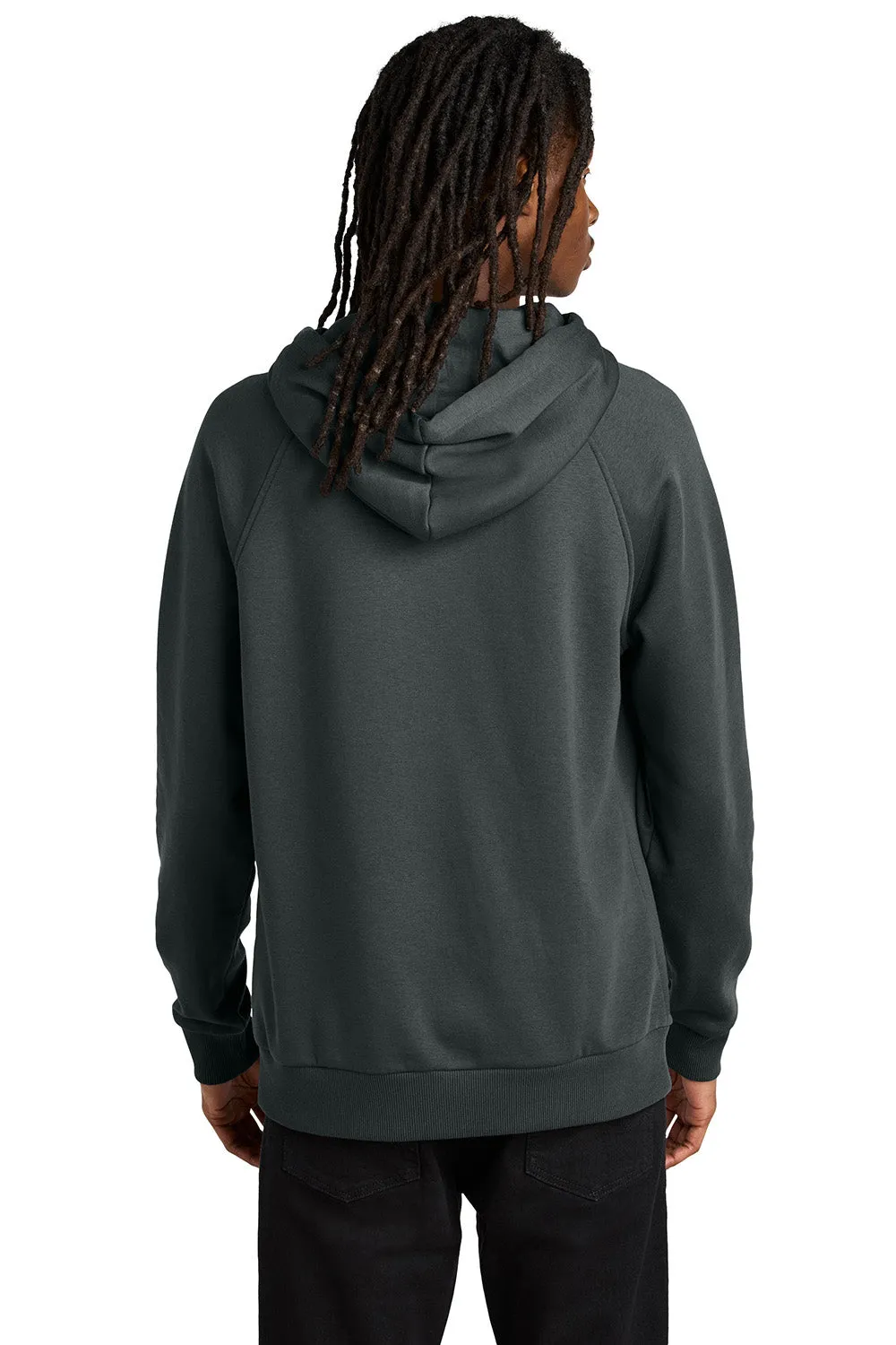 Allmade Sweat-shirt à capuche en polaire CVC pour homme avec poche kangourou - Gris terrain