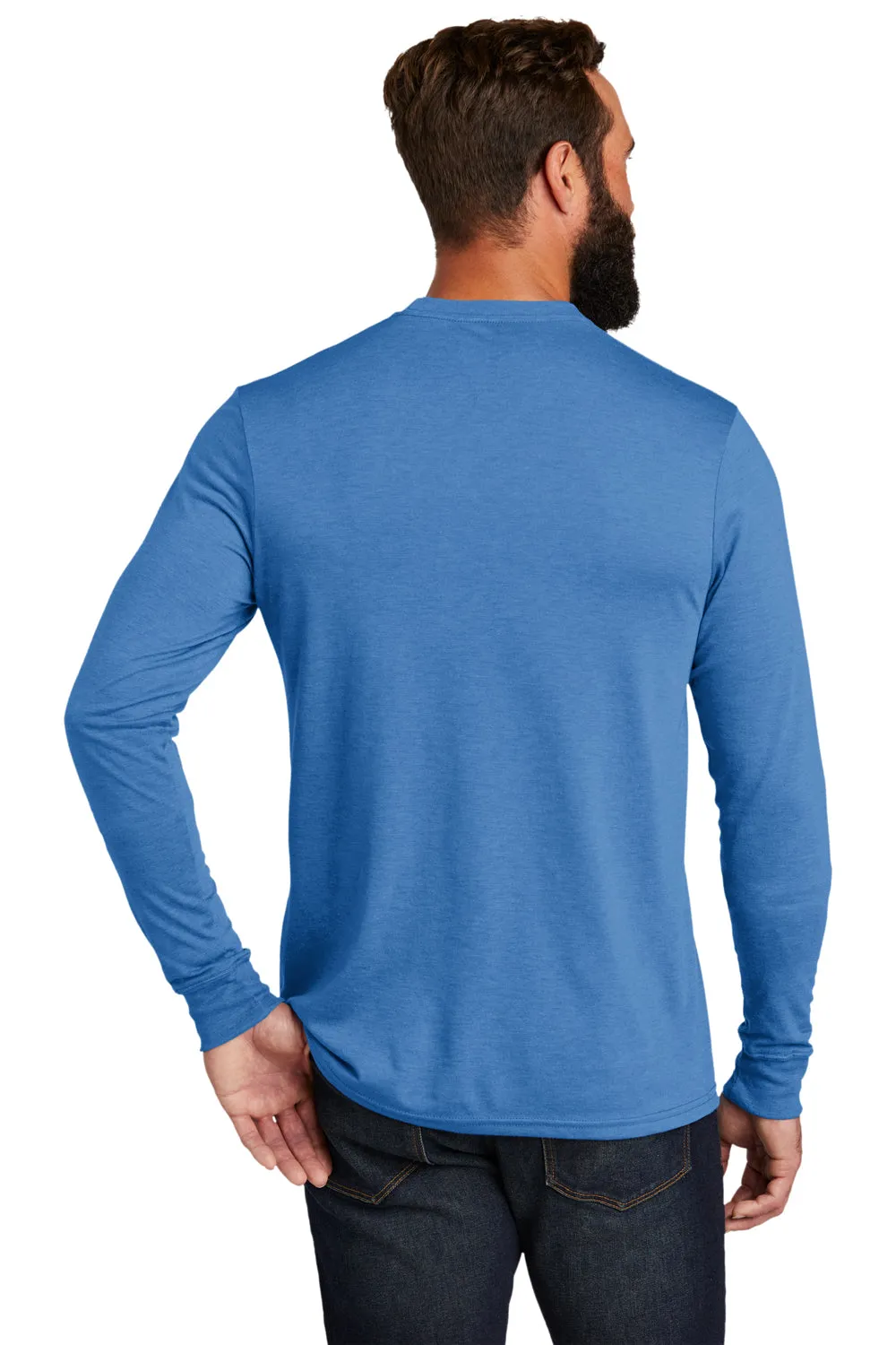 T-shirt à manches longues pour hommes Allmade - Bleu azur