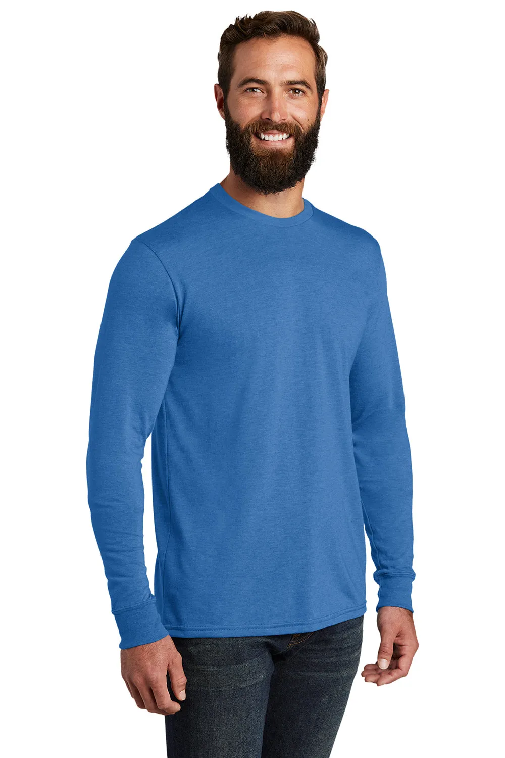 T-shirt à manches longues pour hommes Allmade - Bleu azur