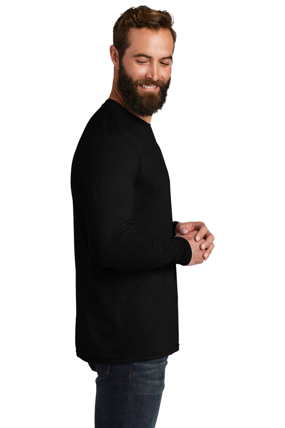 T-shirt à manches longues pour hommes Allmade - Noir profond