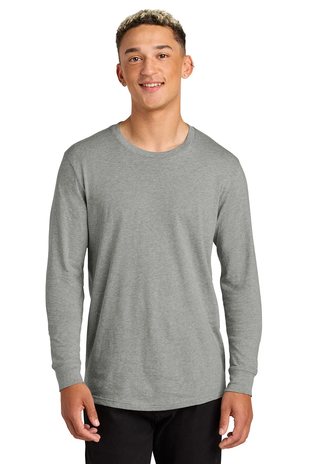 T-shirt à manches longues pour hommes Allmade - Gris granité chiné