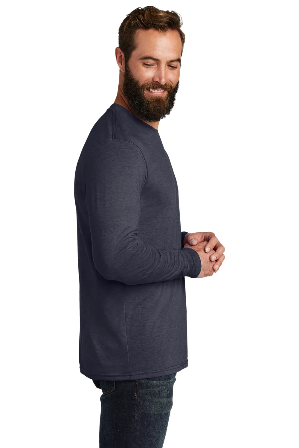 T-shirt à manches longues pour hommes Allmade - Bleu Rebel