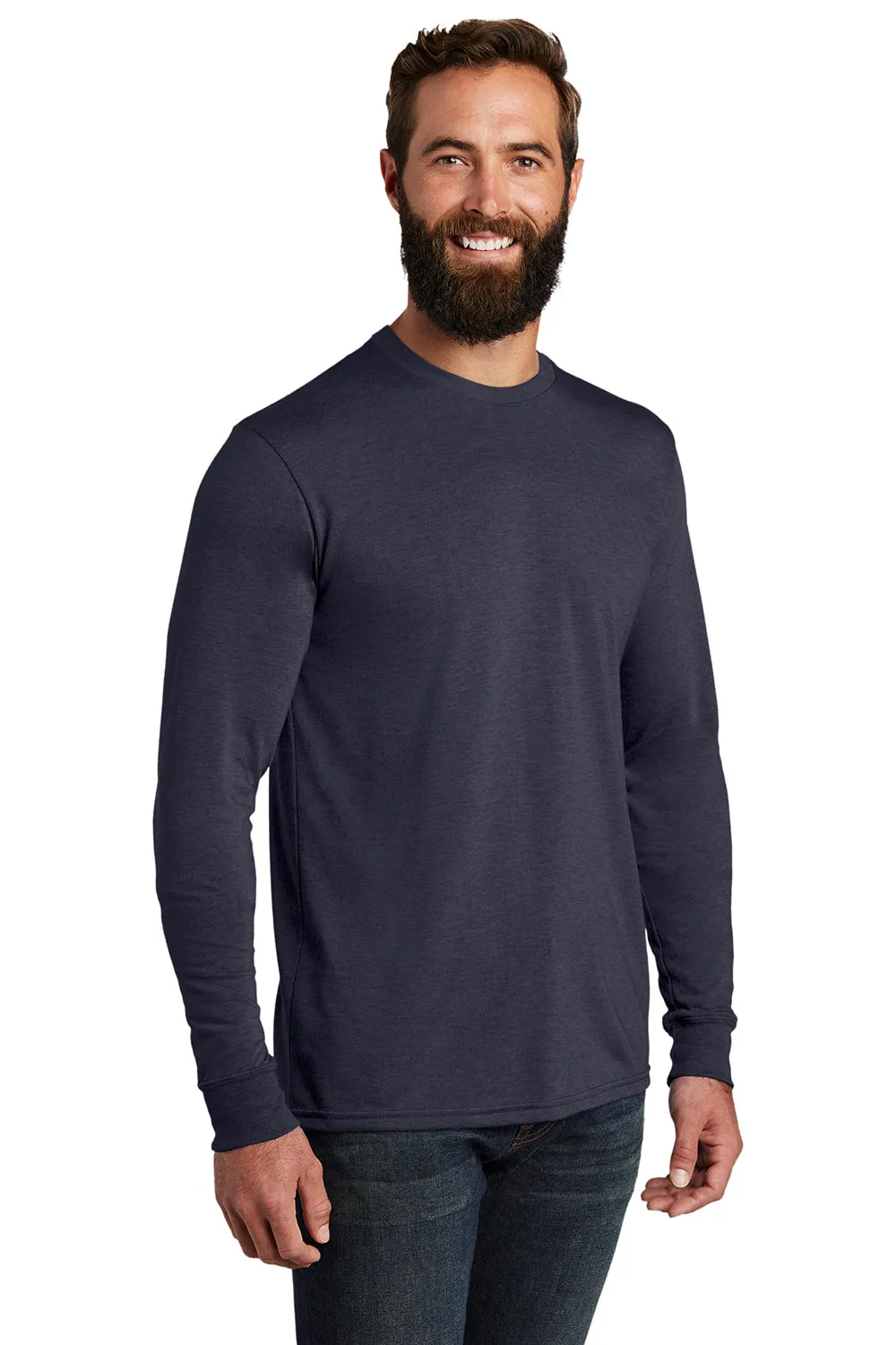 T-shirt à manches longues pour hommes Allmade - Bleu Rebel