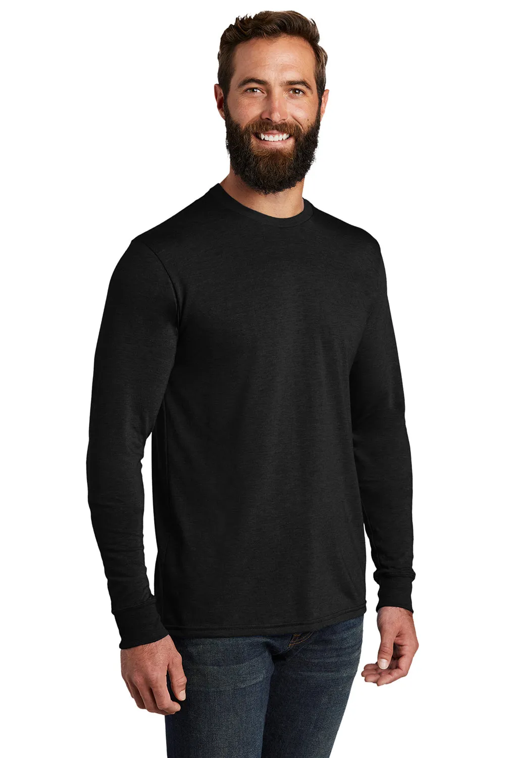 T-shirt à manches longues pour hommes Allmade - Noir spatial