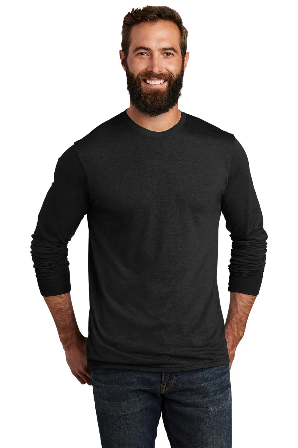 T-shirt à manches longues pour hommes Allmade - Noir spatial