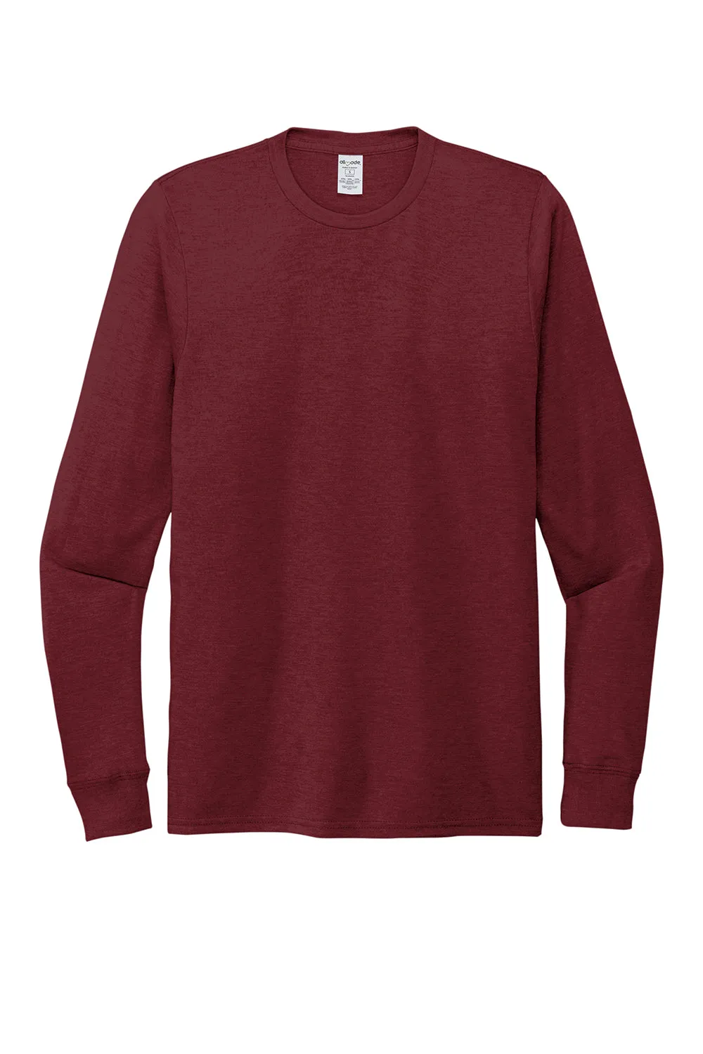 T-shirt à manches longues pour hommes Allmade - Rouge Vin