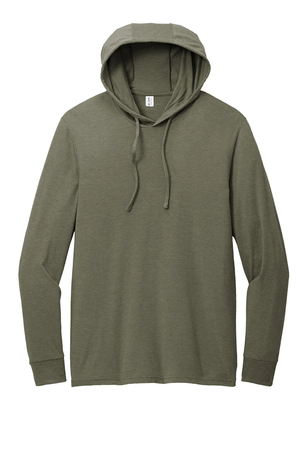 Allmade Sweat-shirt à manches longues pour homme avec capuche - Vert Olive Vous