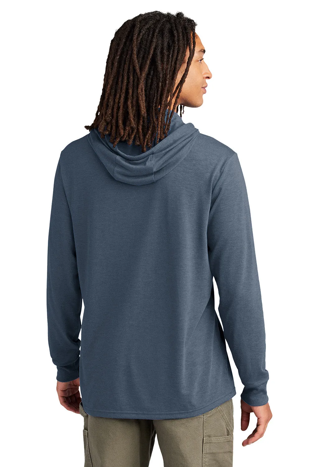 T-shirt à capuche manches longues pour hommes Allmade - Bleu Rebelle