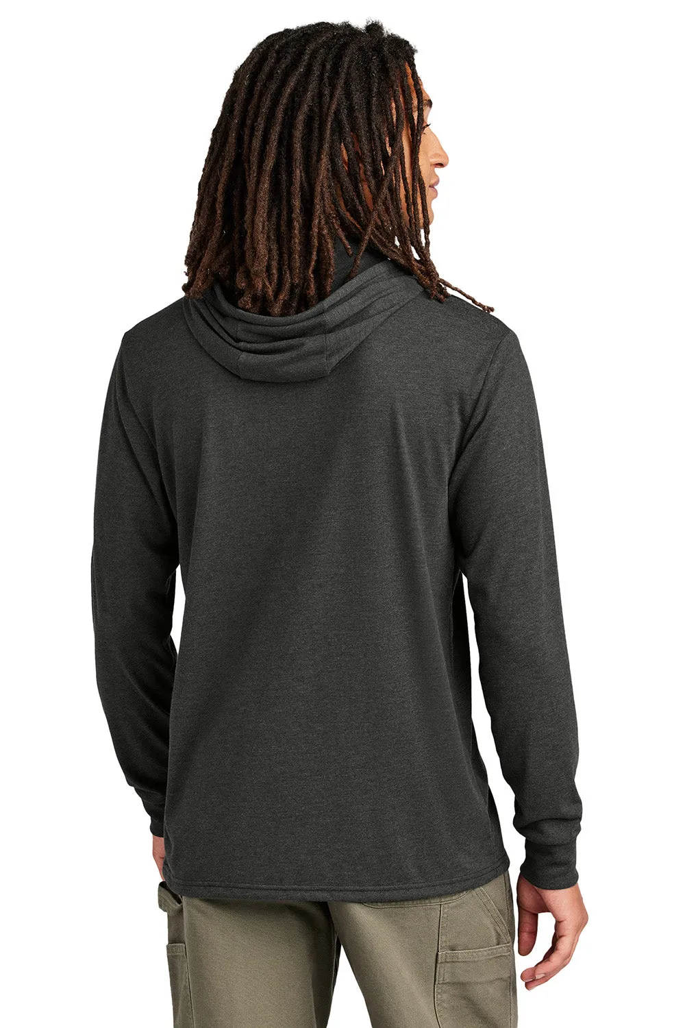Allmade Sweat-shirt à manches longues pour homme avec capuche - Noir spatial