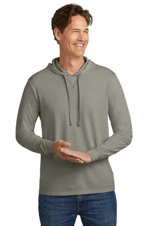 Allmade Sweat-shirt à capuche homme à manches longues teinture minérale - Gris bois flotté