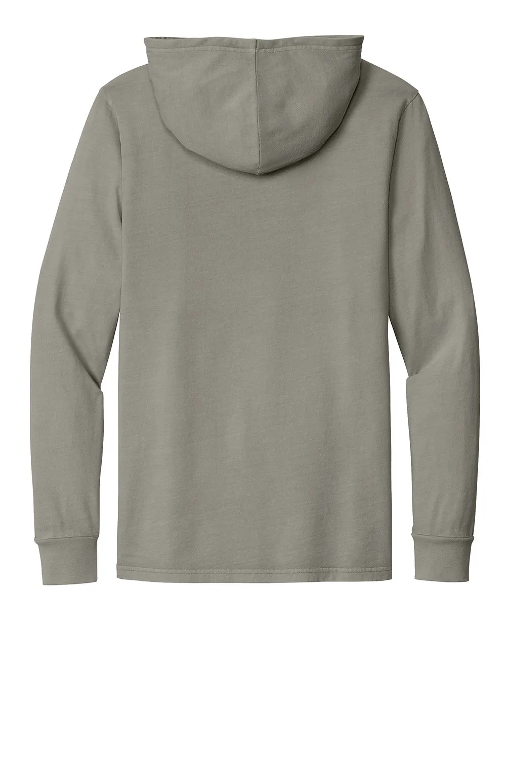 Allmade Sweat-shirt à capuche homme à manches longues teinture minérale - Gris bois flotté