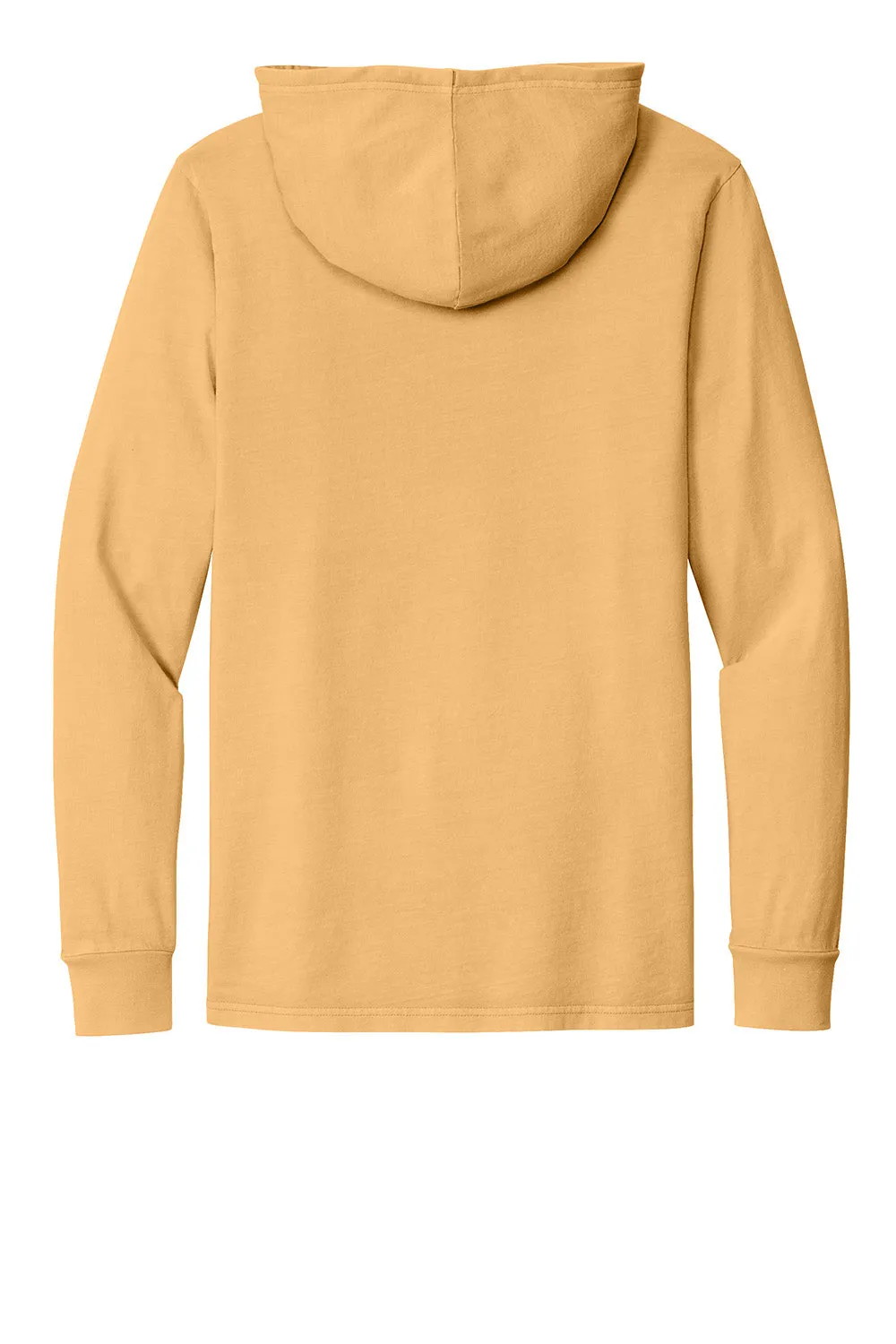 Allmade Sweat-shirt à capuche homme manches longues teinture minérale - Blé doré
